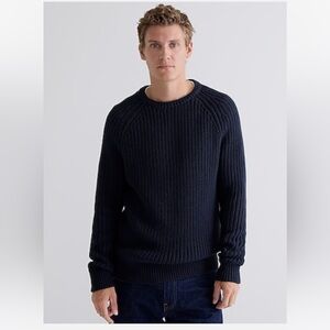 J.Crew men’s cotton shaker stitch sweater